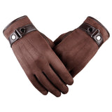 Warm Leather Touch Screen Gloves - Offy'z6