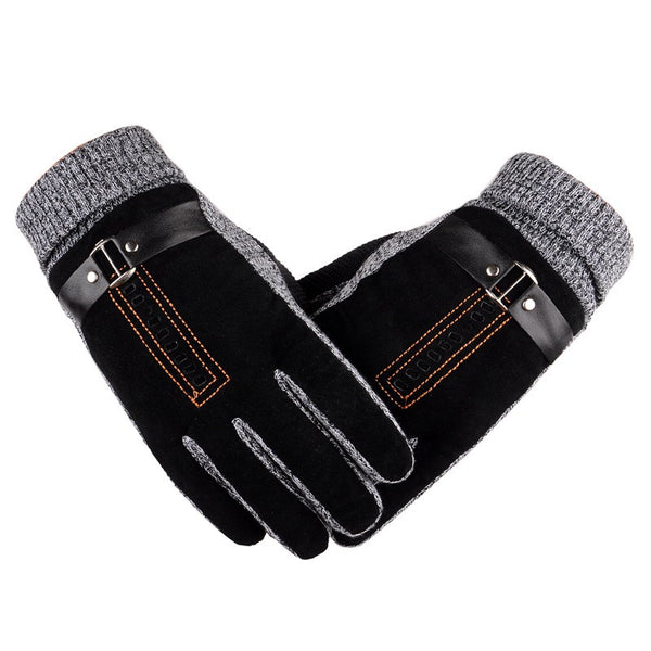 Winter Warm Non-slip Mens Thicken Gloves