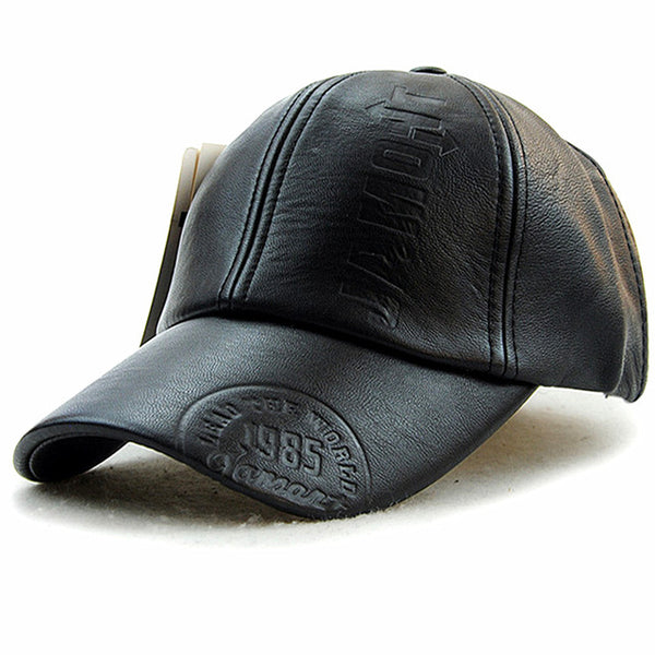 Men's Leather Cap