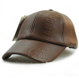 Men's Leather Cap - Offy'z6