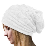 Women Lady Fashion Warm Winter Crochet Knitting Hat Girl Baggy Beanie Hat Ski Cap 63 - Offy'z6