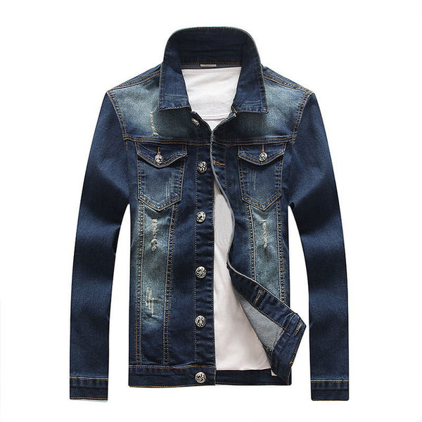 Unisex -Vintage Thin Jeans Jacket