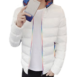 Muliti-color zipped Overcoat Hooded Jacket - Offy'z6