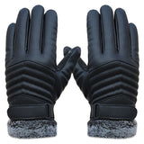 Motorcycle / Sporting Leather Screen Gloves - Offy'z6