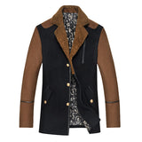 Solid Blends Casual Double Breasted Coat - Offy'z6