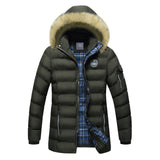 Windproof  Winter Coat Men's - Offy'z6