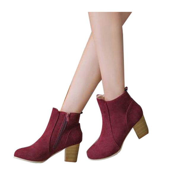 Ladies High-Heeled Ankle Shoes
