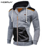 INCERUN Male Casual Hip Hop Hoodie - Offy'z6