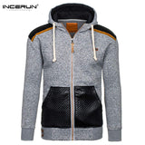 INCERUN Male Casual Hip Hop Hoodie - Offy'z6