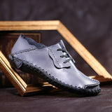 Genuine Leather Men's Loafers - Offy'z6