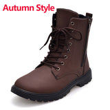 Waterproof Snow Boots -Vintage Leather- "Unisex" - Offy'z6