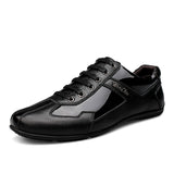 Genuine Leather Men's Shoes - Offy'z6