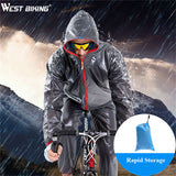 WEST BIKING Waterproof Cycling Jersey Raincoat Ropa Ciclismo Wind Rain Coat Windproof Bicycle Clothing MTB Bike Cycling Raincoat - Offy'z6