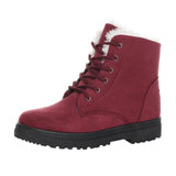 Lace-up British Style Women's Boots - Offy'z6