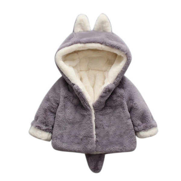 Hooded Winter Coat for Kids