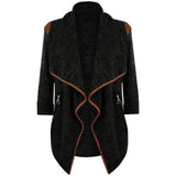 Winter Coat - Vintage Knitted Long Cardigan - Offy'z6