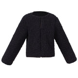Kid's Faux Cashmere Coat Jacket - Offy'z6