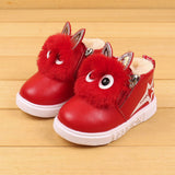 Girl's Velvet Sneakers Baby / toddlers Boots - Offy'z6
