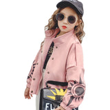 Spring Autumn Coat Baby Kids Girls Jacket Children Outwear Short Coat Clothes Outfits drop ship #M - Offy'z6