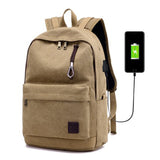 Canvas Anti Theft Travel Backpack - Offy'z6