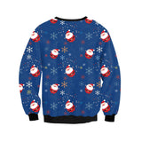 Women Long Sleeve Pullover Sweatshirt Santa Claus Christmas T-Shirt Tops - Offy'z6
