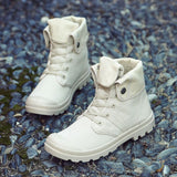 High-top Military Ankle Boots - Offy'z6
