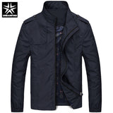 URBANFIND Stand Collar Man Fashion Jackets Size M-4XL Zipper Closure Men Solid Coats Simple Style Male Spring Autumn Outerwears - Offy'z6