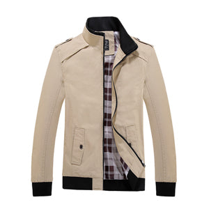 Mandarin Collar Coat