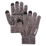 Screen Knitted Patchwork Gloves - Offy'z6
