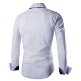 Long Sleeve Eloquent Fashion Dress Shirt - Offy'z6